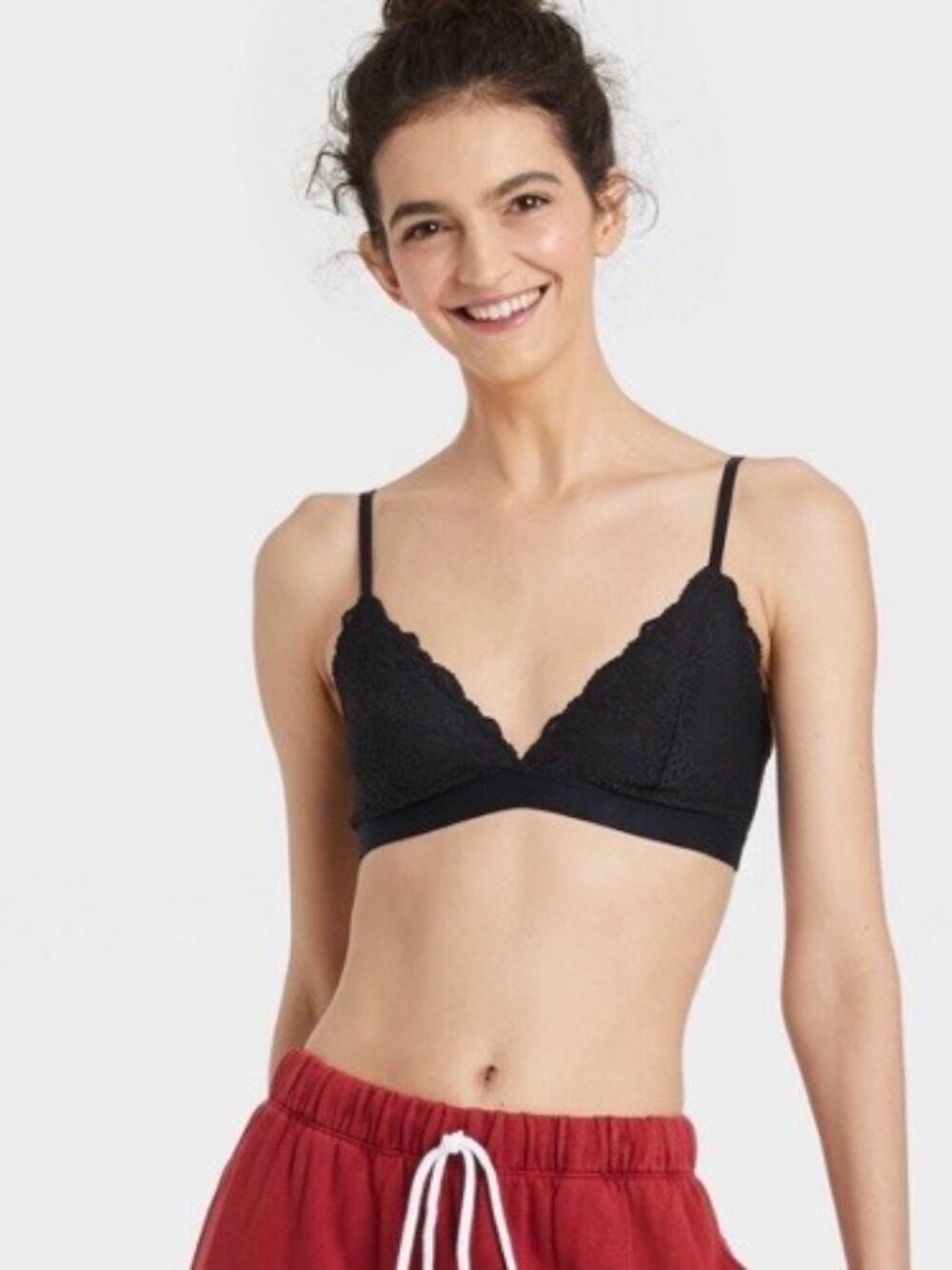 Colsie Black Lace Bralette